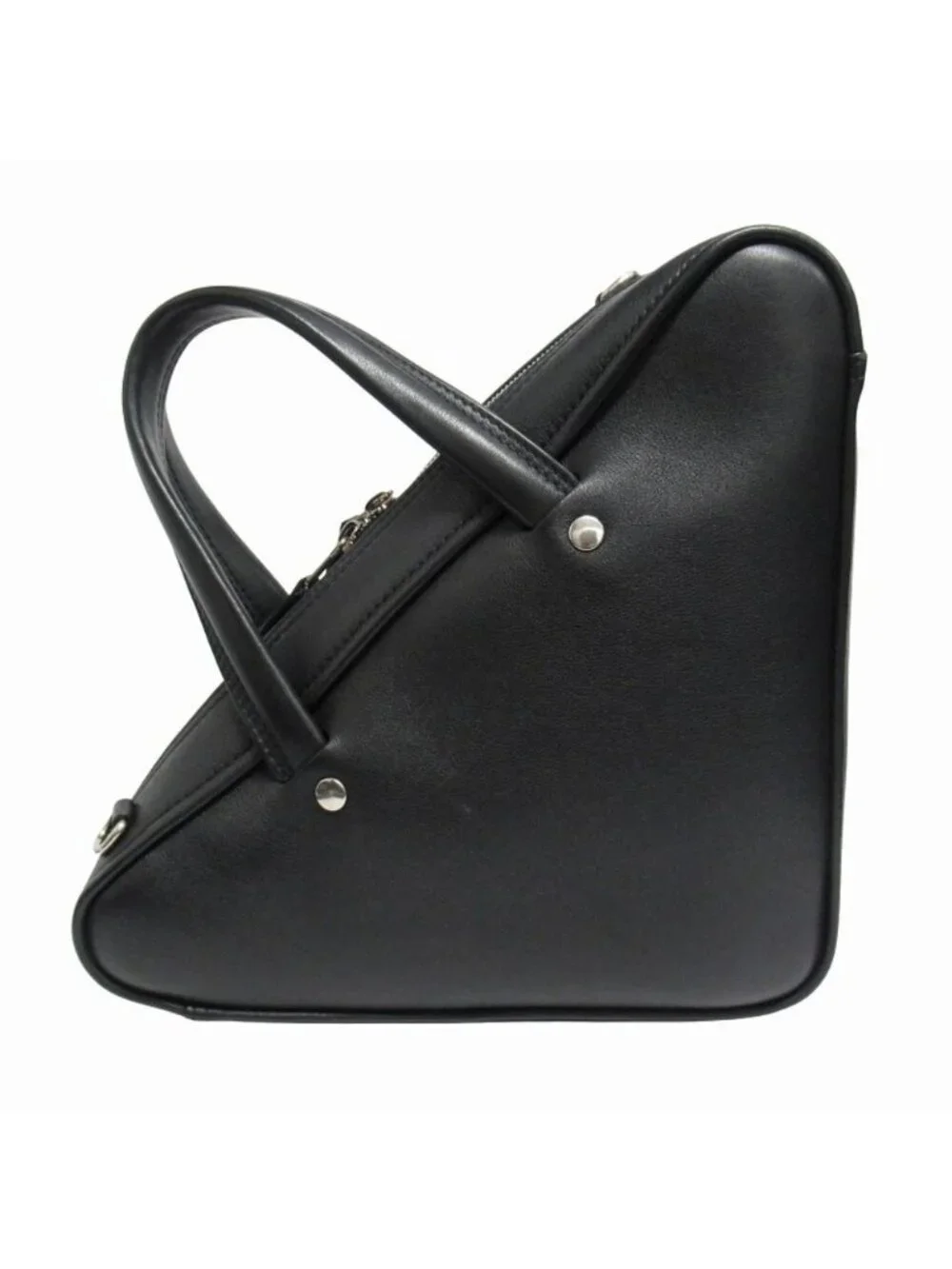 Balenciaga Triangle Duffel XS Shoulder Bag Crossbody Logo Black - Picture 2 of 9